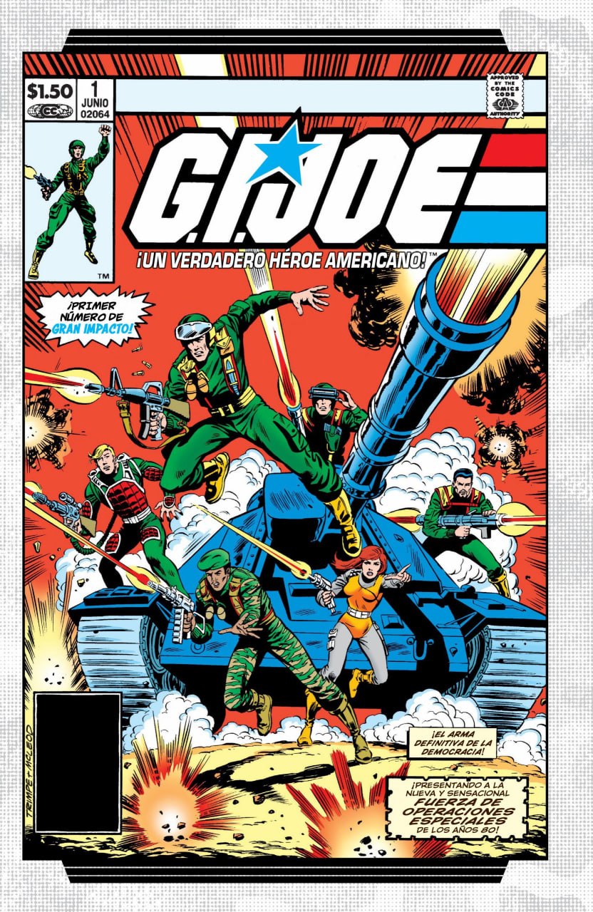 G.I. JOE: UN VERDADERO HEROE AMERICANO - 1982 | MARVEL COMICS [ESPAÑOL]
