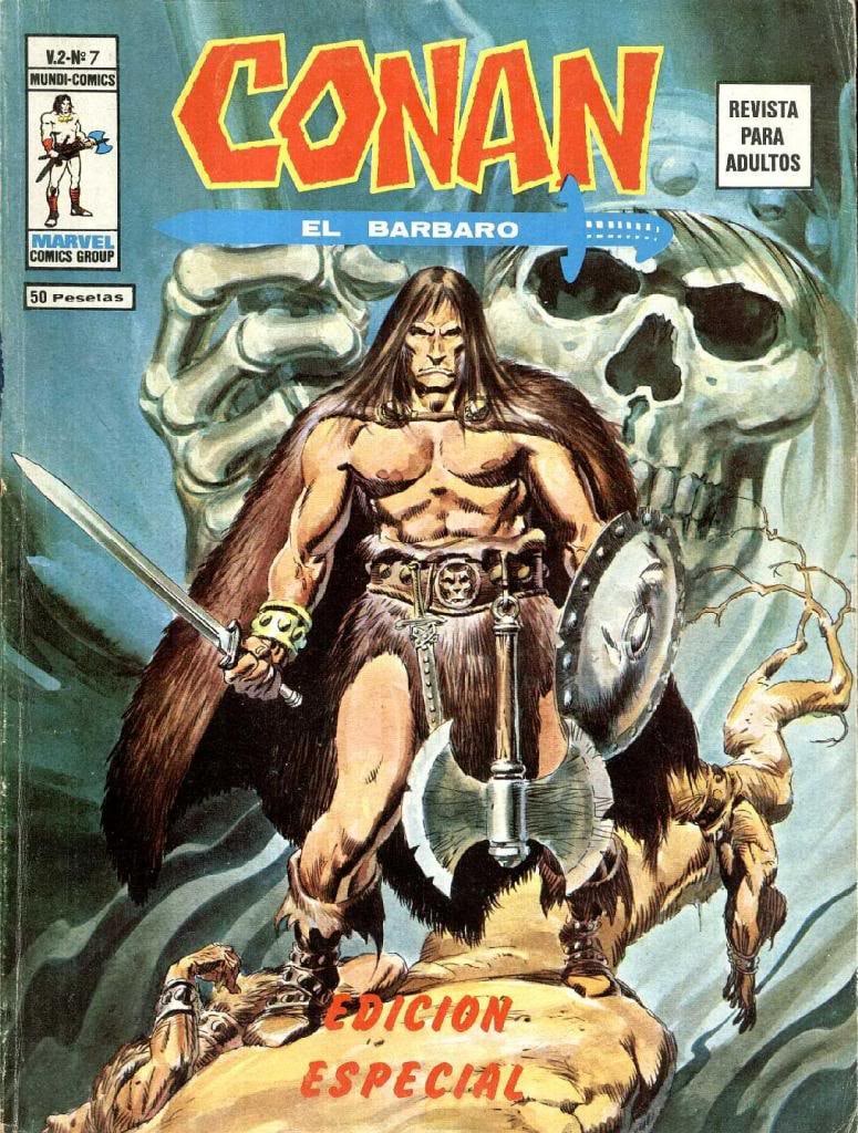 CONAN EL BARBARO: MARVEL SUPER SPECIAL - MARVEL  COMICS [ESPAÑOL]