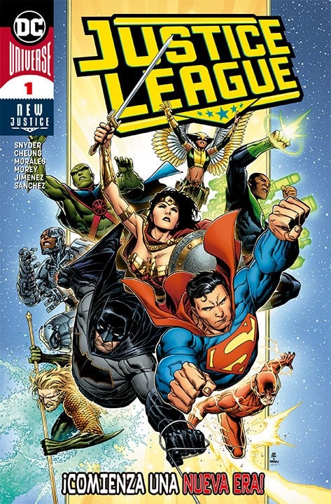 LA LIGA DE LA JUSTICA: NUEVA JUSTICIA - DC COMICS [ESPAÑOL]