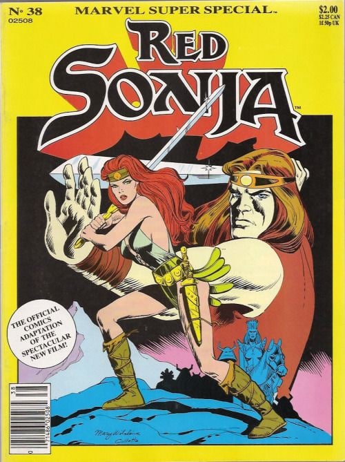 RED SONJA MARVEL SUPER SPECIAL: LA PELICULA 1985 - MARVEL COMICS [ESPAÑOL]