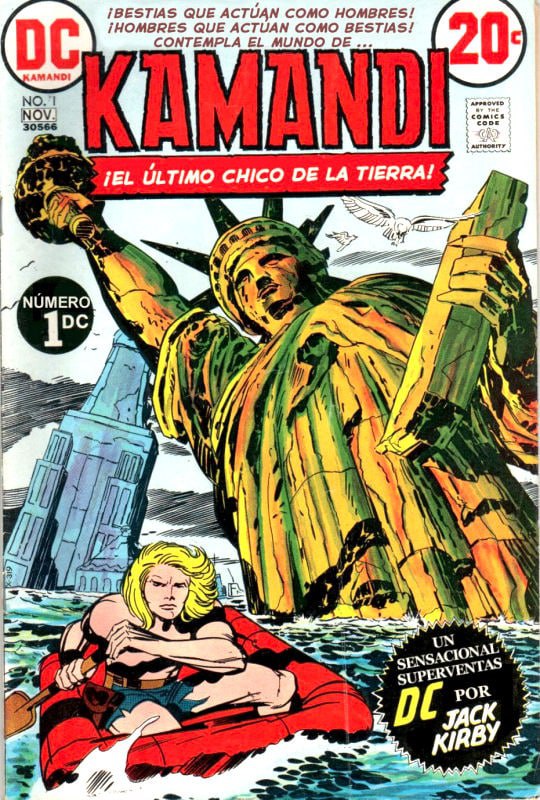 EL CUARTO MUNDO: KAMANDI ¡EL ULTIMO CHICO DE LA TIERRA! de JACK KIRBY - DC COMICS [ESPAÑOL]