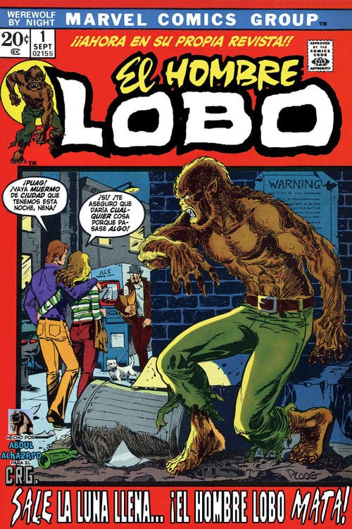 HOMBRE LOBO BY NIGHT VOL 1 - MARVEL COMICS [ESPAÑOL]