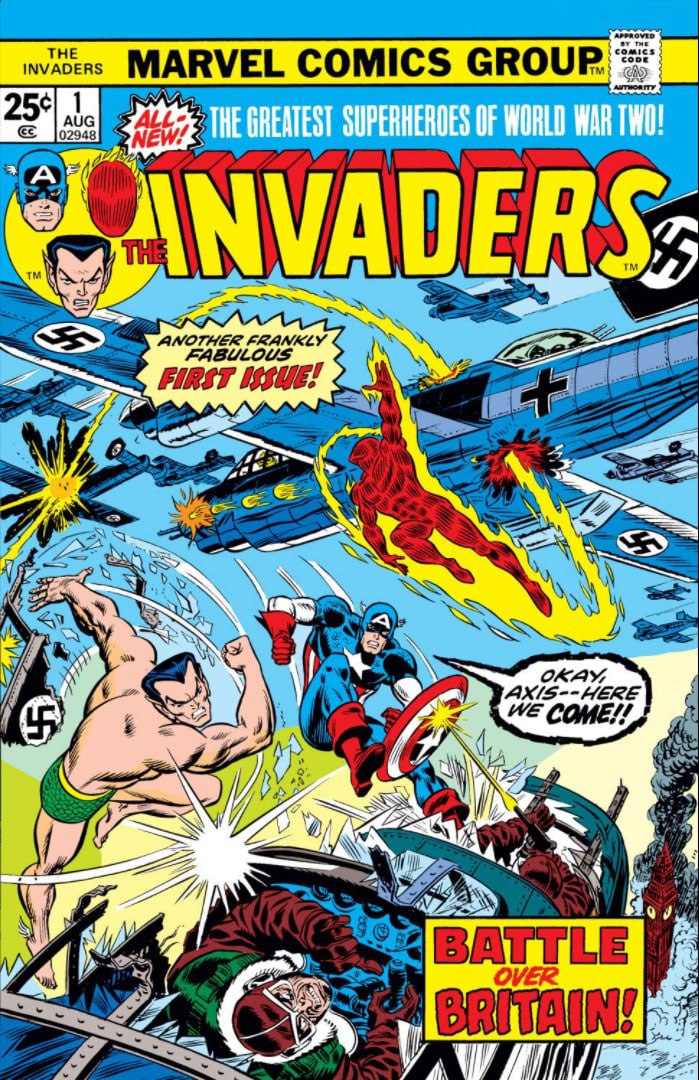 INVADERS VOL 1 - MARVEL COMICS [ESPAÑOL]