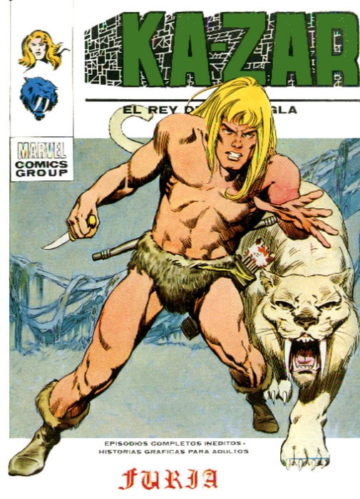 COLECCION: KA-ZAR VOL 1 (EDICION DE BOLSILLO) - EDITORIAL VERTICE [ESPAÑOL]