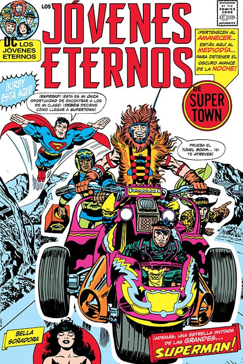 CUARTO MUNDO de JACK KIRBY: LOS JOVENES ETERNOS INTEGRAL - DC COMICS [ESPAÑOL]