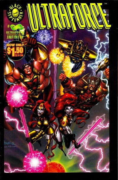 ULTRAFORCE VOL 2: INFINITY - MALIBU COMICS [ESPAÑOL]