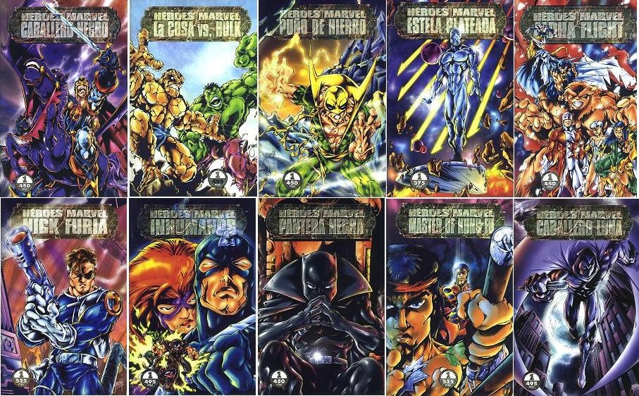COLECCION ESPECIALES FORUM: HEROES MARVEL 1998 - MARVEL COMICS [ESPAÑOL]