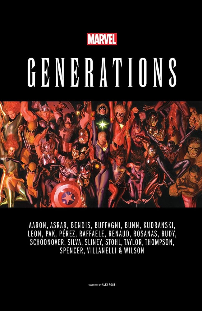 EVENTO MARVEL: GENERATIONS - MARVEL COMICS [ESPAÑOL]