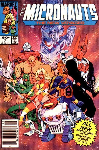 MICRONAUTAS VOL 1 y 2 - MARVEL COMICS [ESPAÑOL]