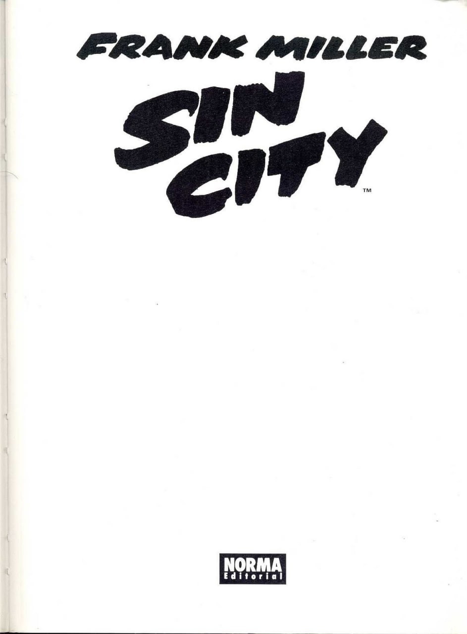 SIN CITY: EDICION INTEGRAL - EDITORIAL NORMA [ESPAÑOL]