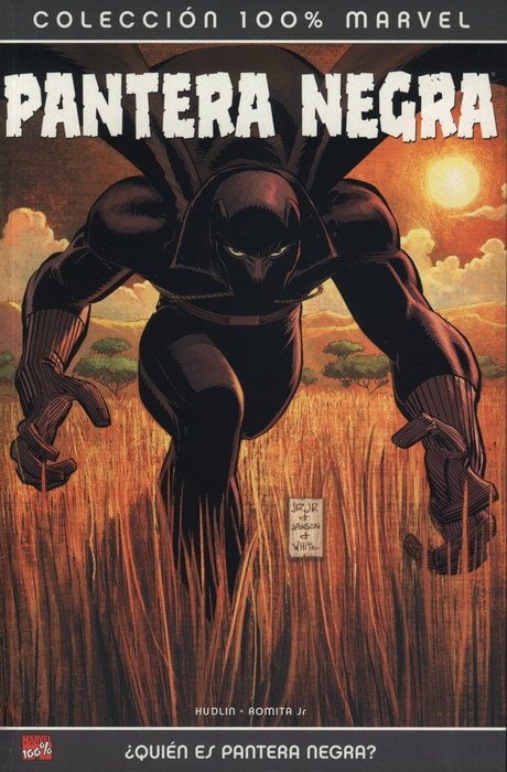 COLECCION 100% MARVEL: ¿QUIEN ES PANTERA NEGRA? - MARVEL COMICS [ESPAÑOL]