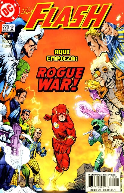 THE FLASH: ROGUE WAR - DC COMICS [ESPAÑOL]