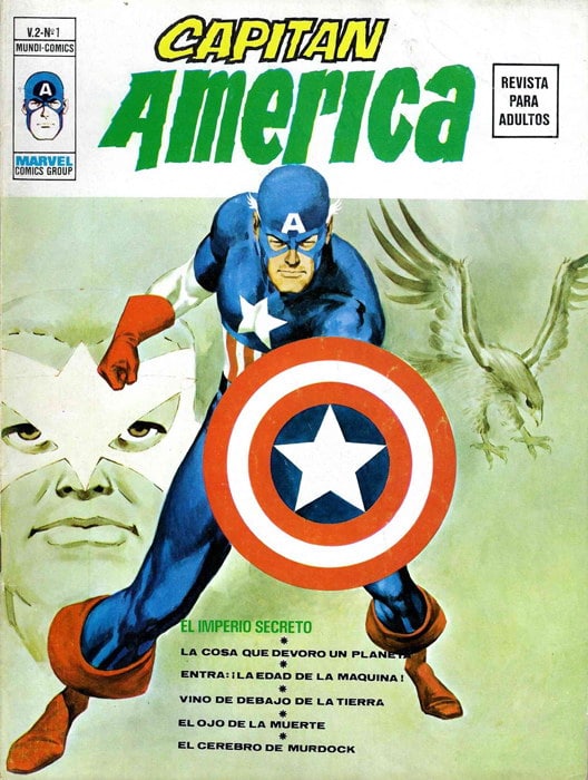 CAPITAN AMERICA VOL 2: EDITORIAL VERTICE - MARVEL COMICS [ESPAÑOL]