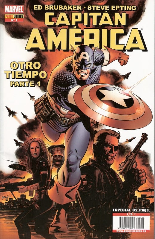 CAPITAN AMERICA VOL 5 COMPLETA: ETAPA DE ED BRUBAKER - MARVEL COMICS [ESPAÑOL]