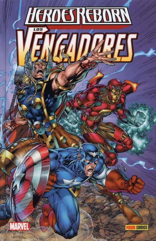 HEROES REBORN: LOS VENGADORES INTEGRAL - MARVEL COMICS - ESPAÑOL