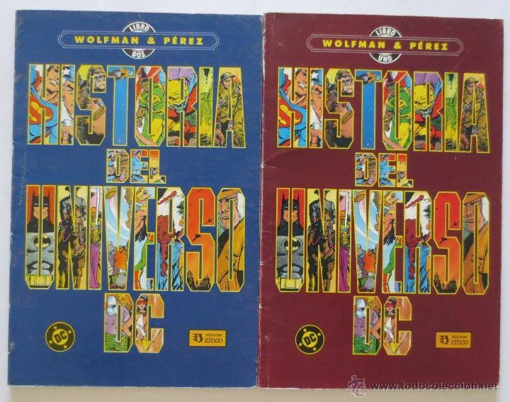 HISTORIA DEL UNIVERSO DC: LIBROS 1 Y 2 - DC COMICS [ESPAÑOL]