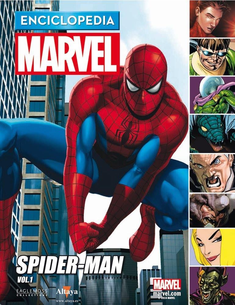 LA ENCICLOPEDIA MARVEL: SPIDERMAN - EDITORIAL ALTAYA - MARVEL COMICS [ESPAÑOL]