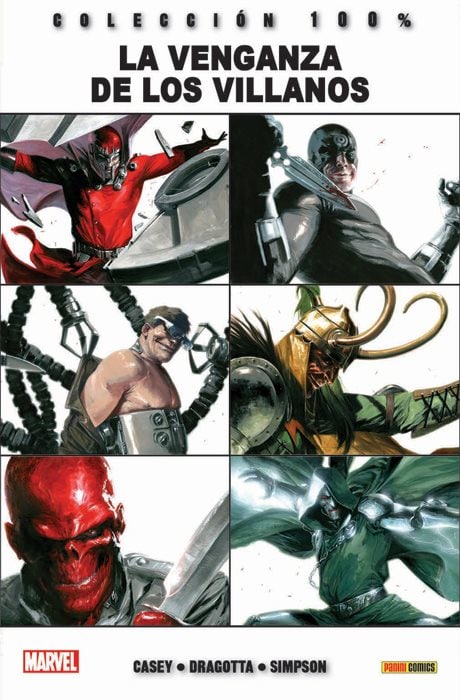 COLECCION 100%: LA VENGANZA DE LOS VILLANOS - MARVEL  COMICS [ESPAÑOL]