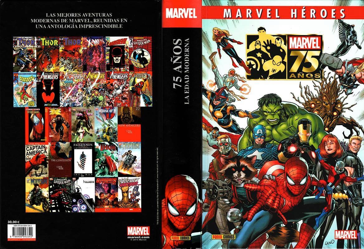 MARVEL HEROES: 75 AÑOS. LA EDAD MODERNA - [ESPAÑOL]