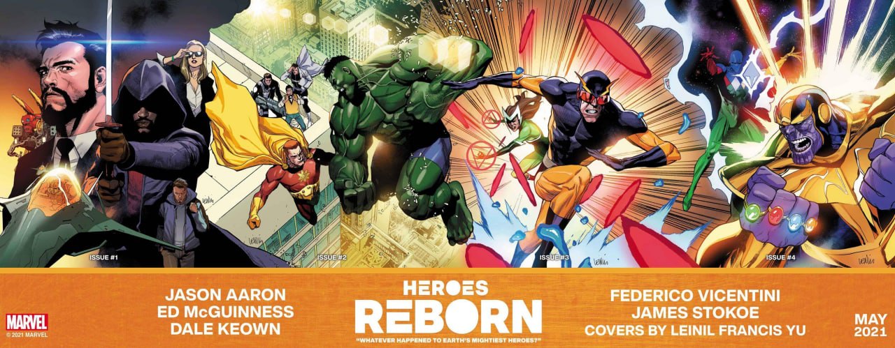 EVENTO: HEROES REBORN VOL 2 2021 - MARVEL COMICS [ESPAÑOL]