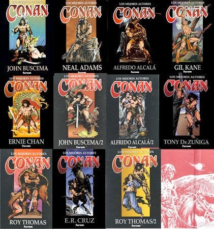 CONAN: LOS MEJORES AUTORES - MARVEL FORUM COMICS [ESPAÑOL]