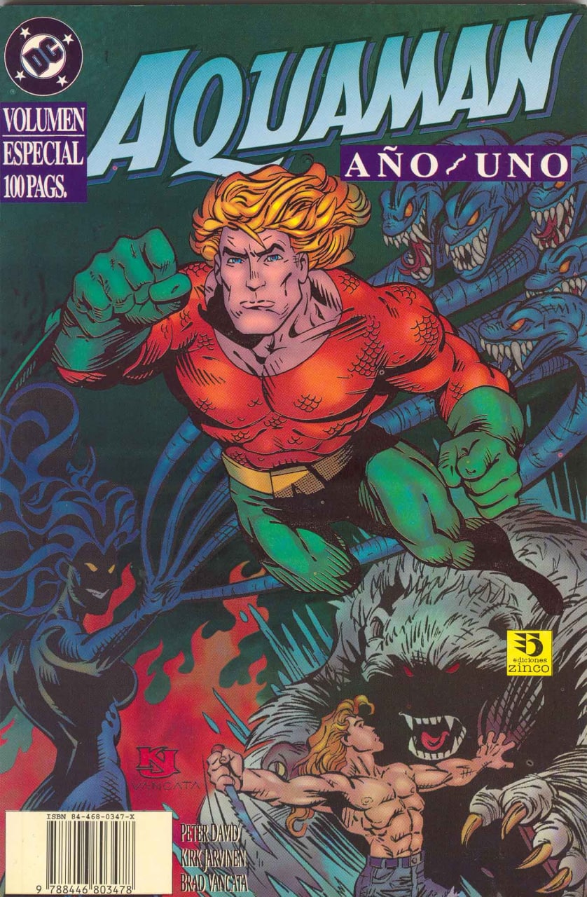 AQUAMAN: AÑO UNO - DC COMICS / EDICIONES ZINCO [ESPAÑOL]