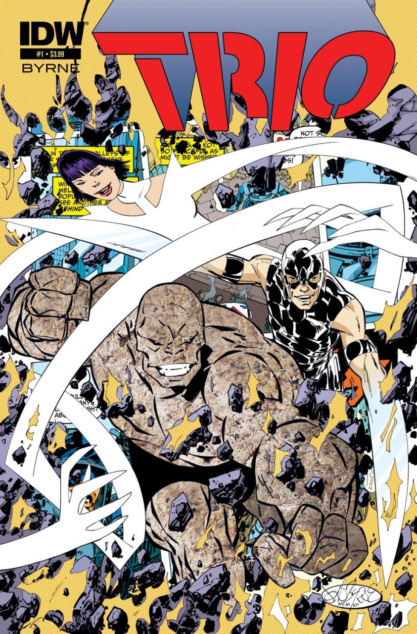 GRANDES AUTORES: JOHN BYRNE - TRIO - IDW COMICS [ESPAÑOL]