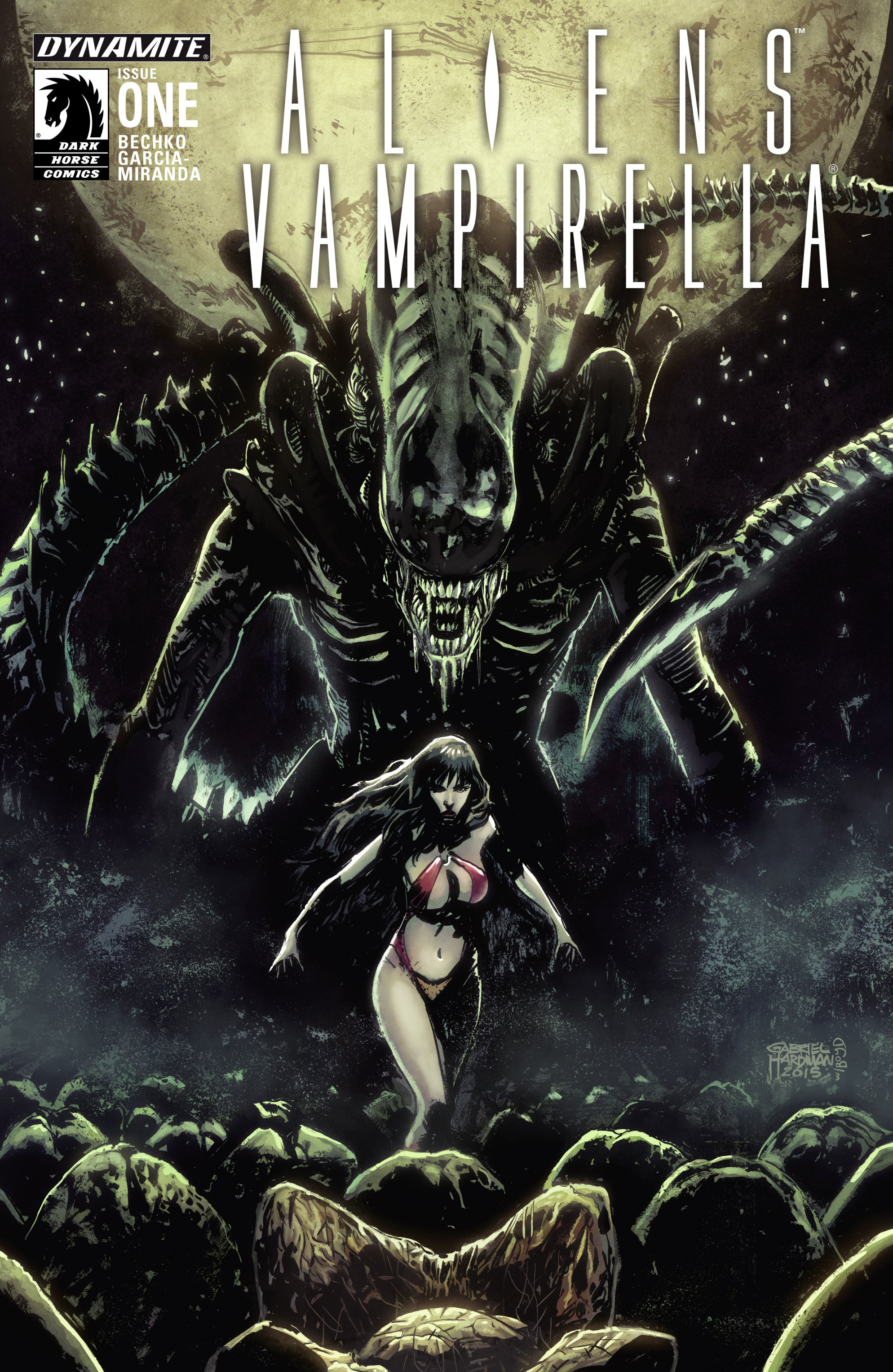 CROSSOVER: ALIEN VS VAMPIRELLA - DARK HORSE / DYNAMITE COMICS [ESPAÑOL]