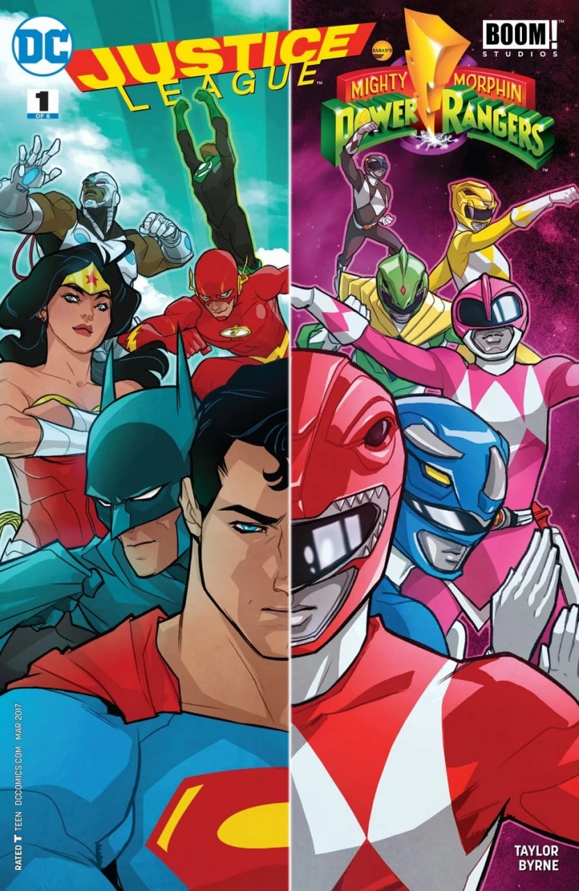 CROSSOVER: JUSTICE LEAGUE / POWER RANGERS - DC COMICS / BOOM STUDIOS [ESPAÑOL]