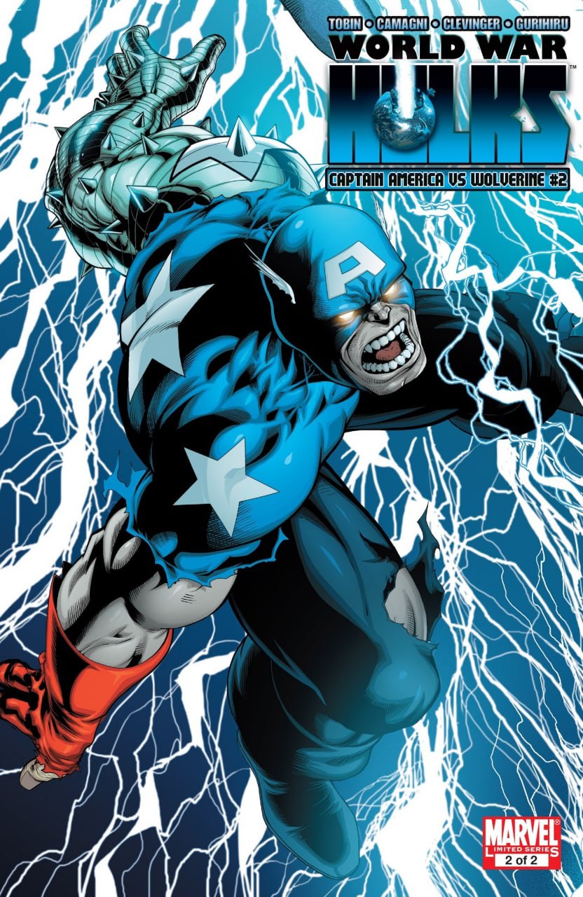 WORLD WAR HULKS: CAPITAN AMERICA VS WOLVERINE - MARVEL COMICS [ESPAÑOL]