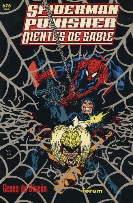 SPIDERMAN, PUNISHER Y DIENTES DE SABLE: GENES DE DISEÑO - MARVEL FORUM [ESPAÑOL]