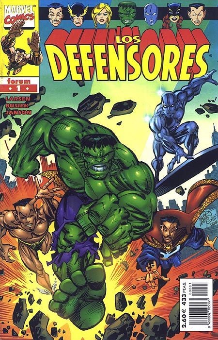 LOS DEFENSORES VOL 1 - MARVEL COMICS [ESPAÑOL]