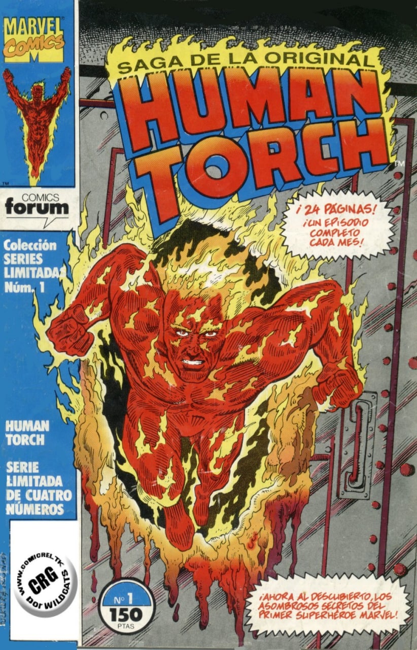 SAGA DE LA ORIGINAL HUMAN TORCH - MARVEL FORUM COMICS [ESPAÑOL]