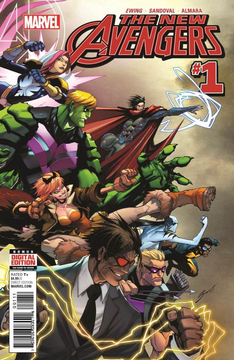 ALL NEW ALL DIFFERENT: NEW AVENGERS VOL 4 - MARVEL COMICS [ESPAÑOL]