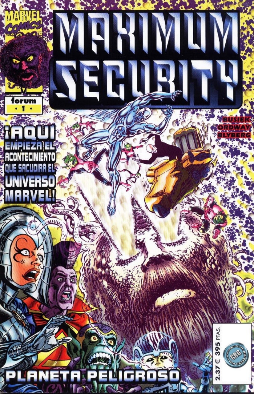 CROSSOVER MARVEL: MAXIMUM SECURITY - MARVEL FORUM COMICS [ESPAÑOL]