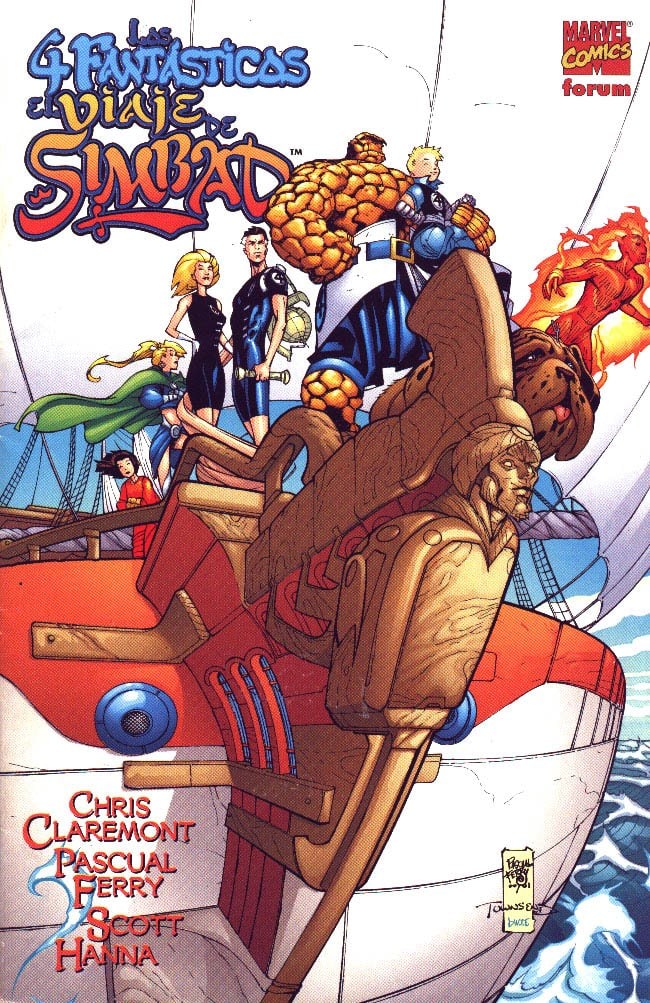 LOS 4 FANTASTICOS: EL VIAJE DE SIMBAD - MARVEL FORUM COMICS [ESPAÑOL]