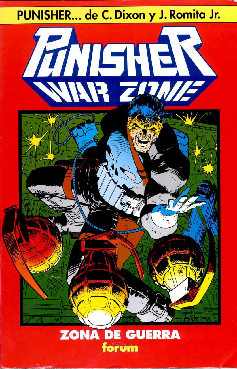 PUNISHER: WAR ZONE VOL 1 AL 3 EDICION FORUM | MARVEL COMICS [ESPAÑOL]