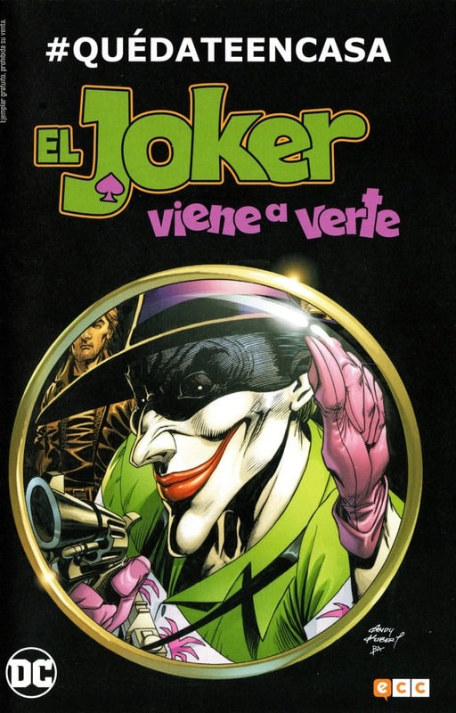 EL JOKER VIENE A VERTE: QUEDATE EN CASA - DC COMICS [ESPAÑOL]