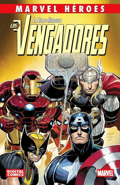 MARVEL HEROES LOS VENGADORES: LA EDAD HEROICA - MARVEL COMICS [ESPAÑOL]