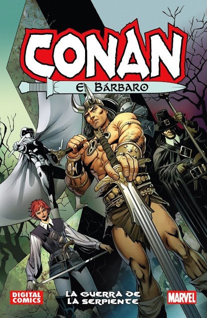 MARVEL HEROES CONAN EL BARBARO: LA GUERRA DE LA SERPIENTE - MARVEL COMICS [ESPAÑOL]