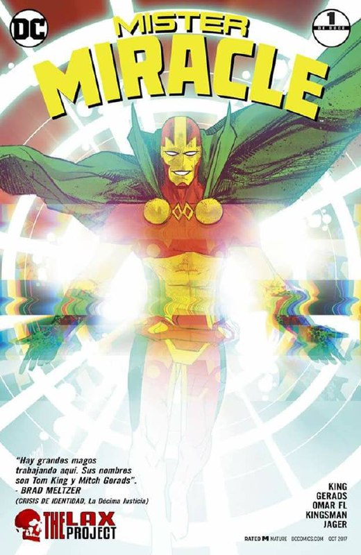 MISTER MIRACLE VOL 4 - REBIRTH - DC COMICS [ESPAÑOL]