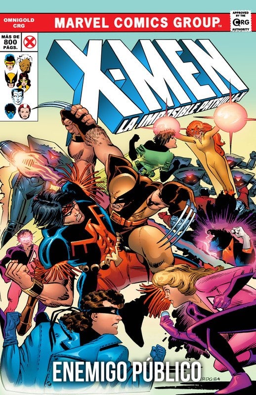 OMNIGOLD LA IMPOSIBLE PATRULLA X: ENEMIGO PUBLICO - MARVEL COMICS [ESPAÑOL]
