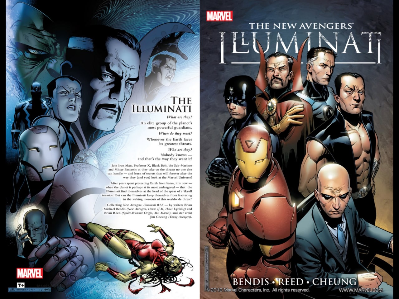 THE NEW AVENGERS: ILLUMINATI + ESPECIAL (2006) - MARVEL COMICS [ESPAÑOL]
