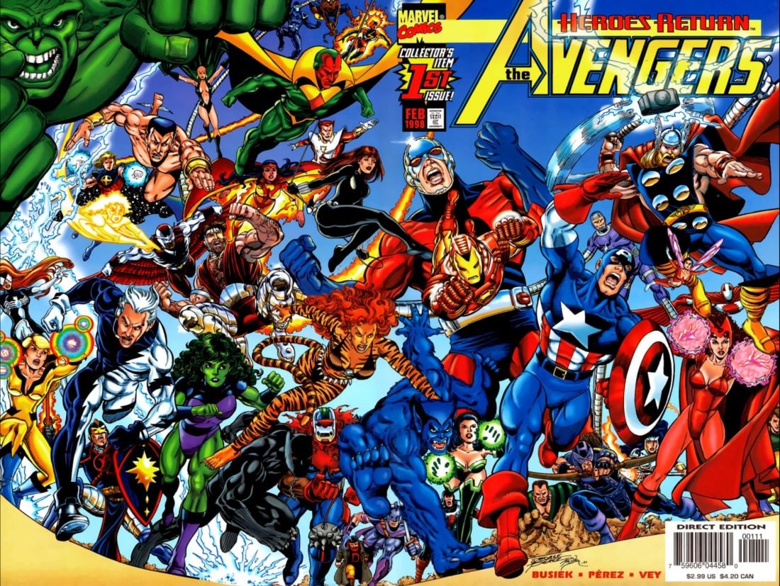 LOS VENGADORES: ETAPA DE KURT BUSIEK Y GEORGE PEREZ - MARVEL [IDIOMA ORIGINAL]