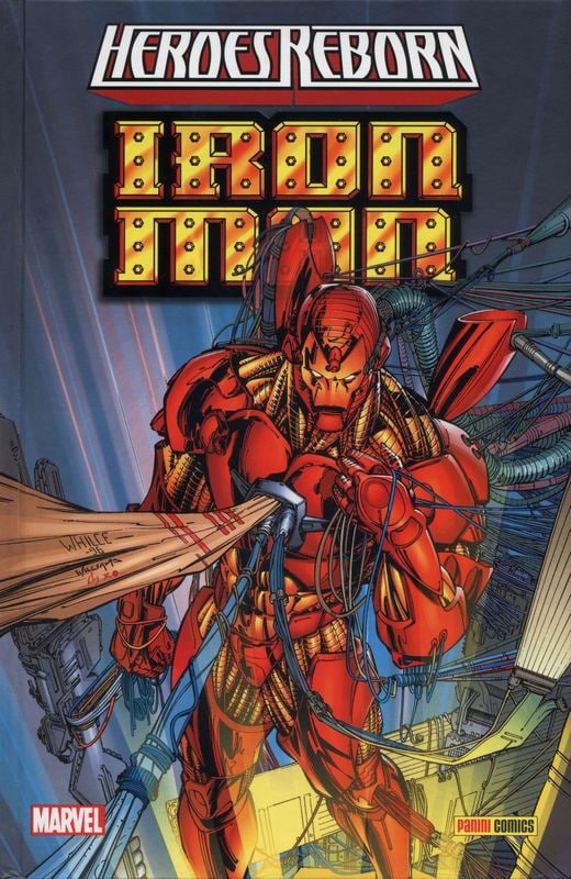 HEROES REBORN: IRON MAN INTEGRAL - MARVEL COMICS -ESPAÑOL