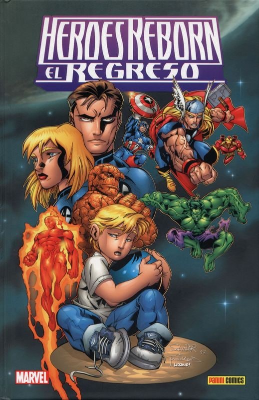 HEROES REBORN: EL REGRESO - EDICION INTEGRAL - MARVEL COMICS -ESPAÑOL