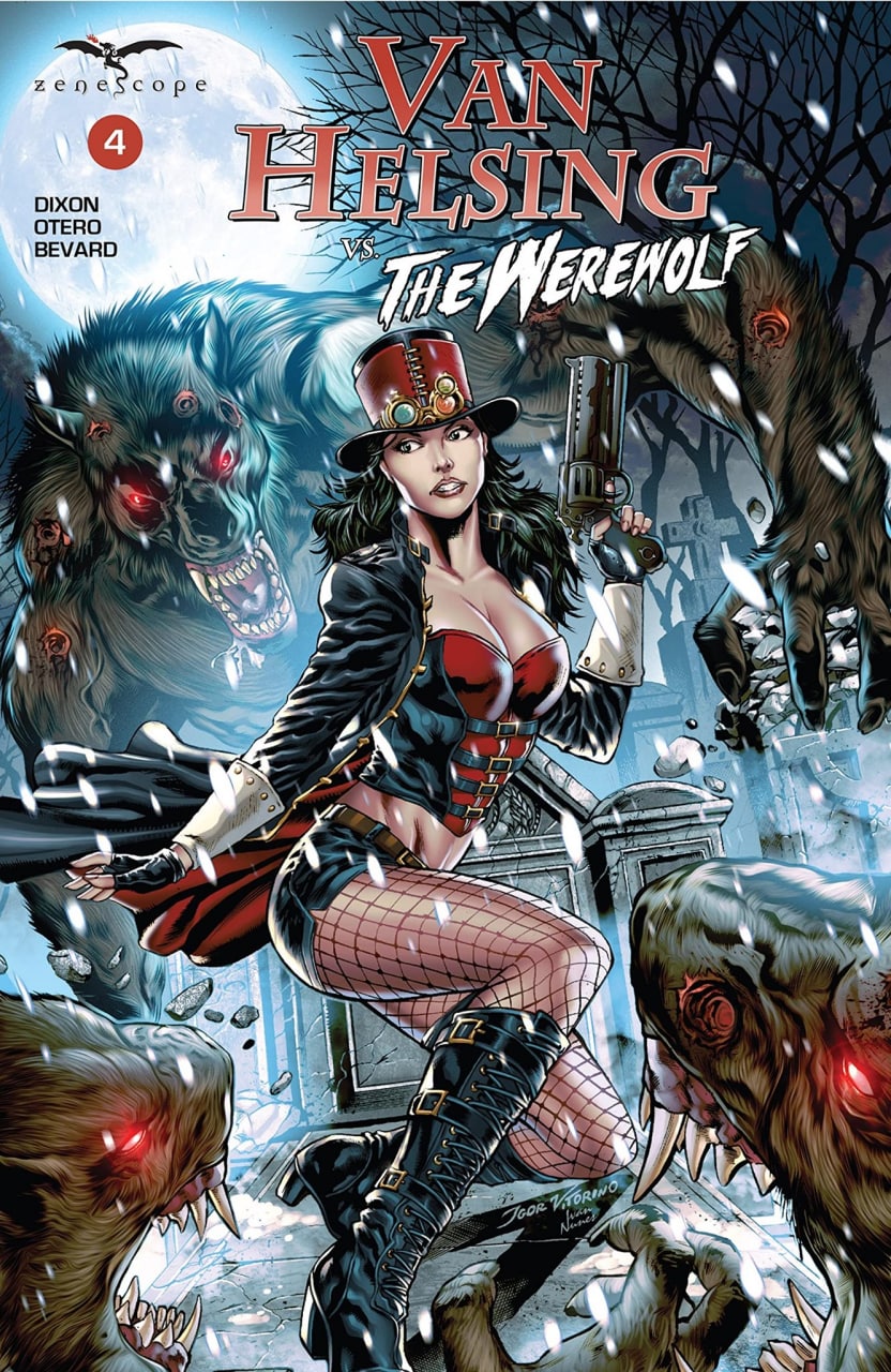 VAN HELSING VS THE WEREWOLF - CHUCK DIXON - EDITORIAL ZENESCOPE  [ESPAÑOL]