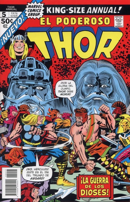 EL PODEROSO THOR: LA GUERRA DE LOS DIOSES(1976) - MARVEL COMICS [ESPAÑOL]