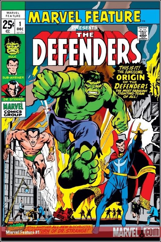 FORMATION OF THE DEFENDERS (1970) - MARVEL COMICS [ESPAÑOL]