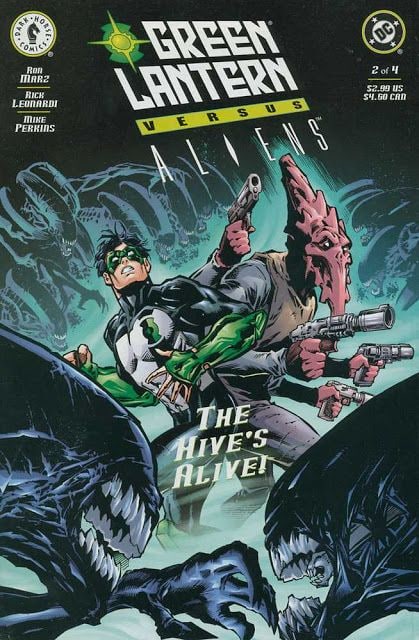 GREEN LANTERN VS ALIEN (4 DE 4) -DC COMICS [ESPAÑOL]